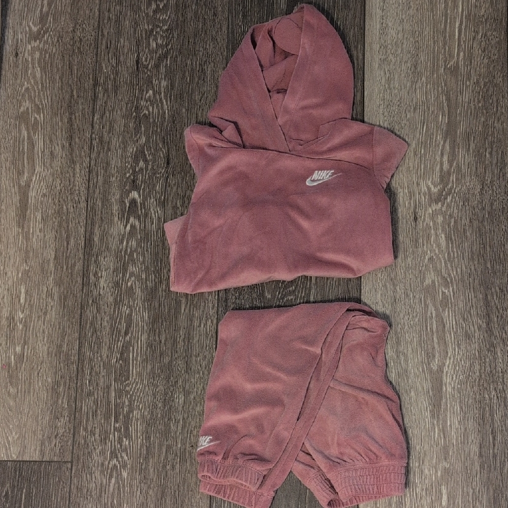 Nike Kids Dusty Pink Sweatpants